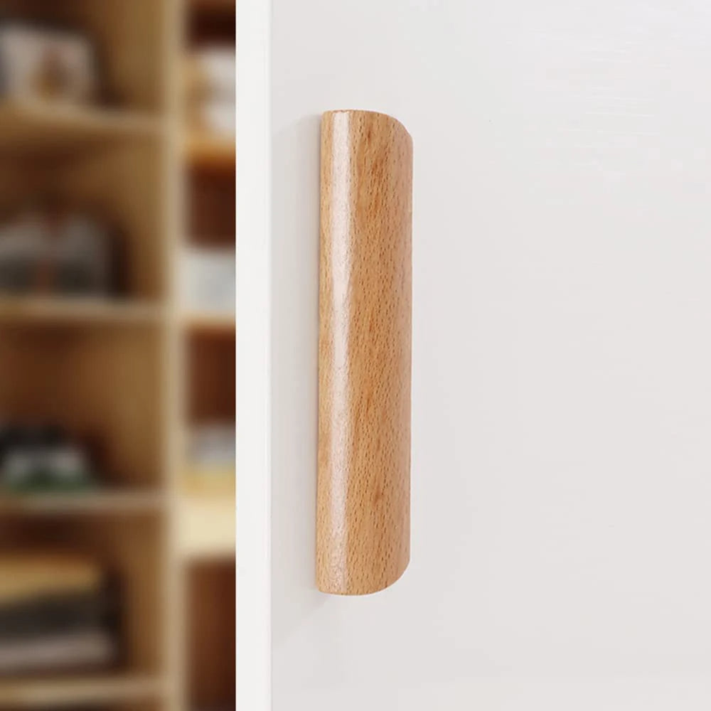 Beech Wooden Handles for Cabinet and Drawers by LookiDecor