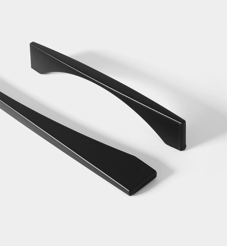 Aluminum Alloy Matte Black Bow Pull Cabinet Handles for Kitchens (Copy) by LookiDecor