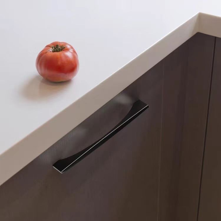 Aluminum Alloy Matte Black Bow Pull Cabinet Handles for Kitchens (Copy) by LookiDecor