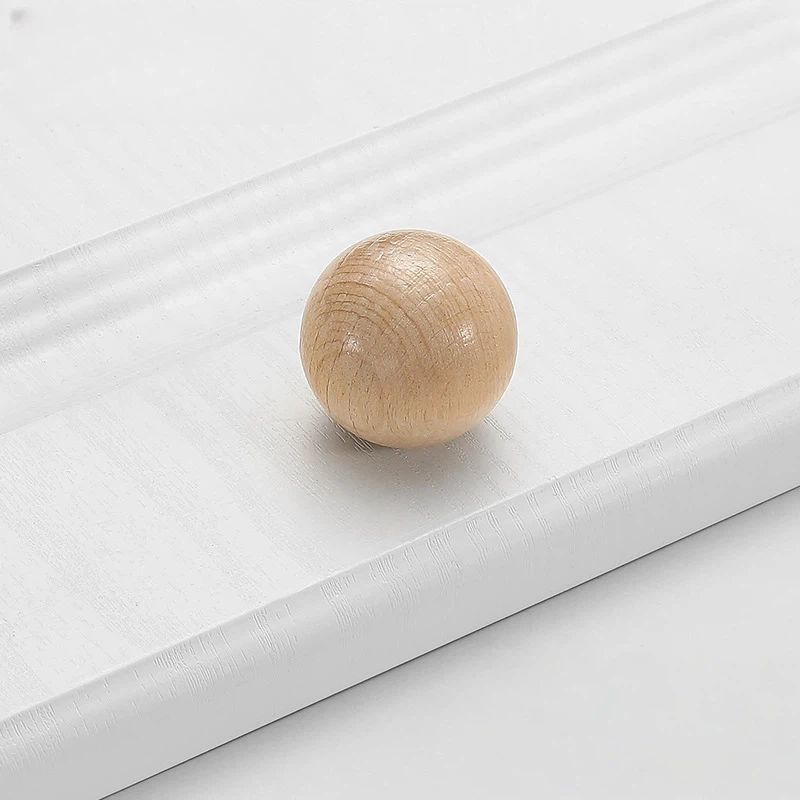 Modern Beech Cabinet Pulls for Kitchens by LookiDecor