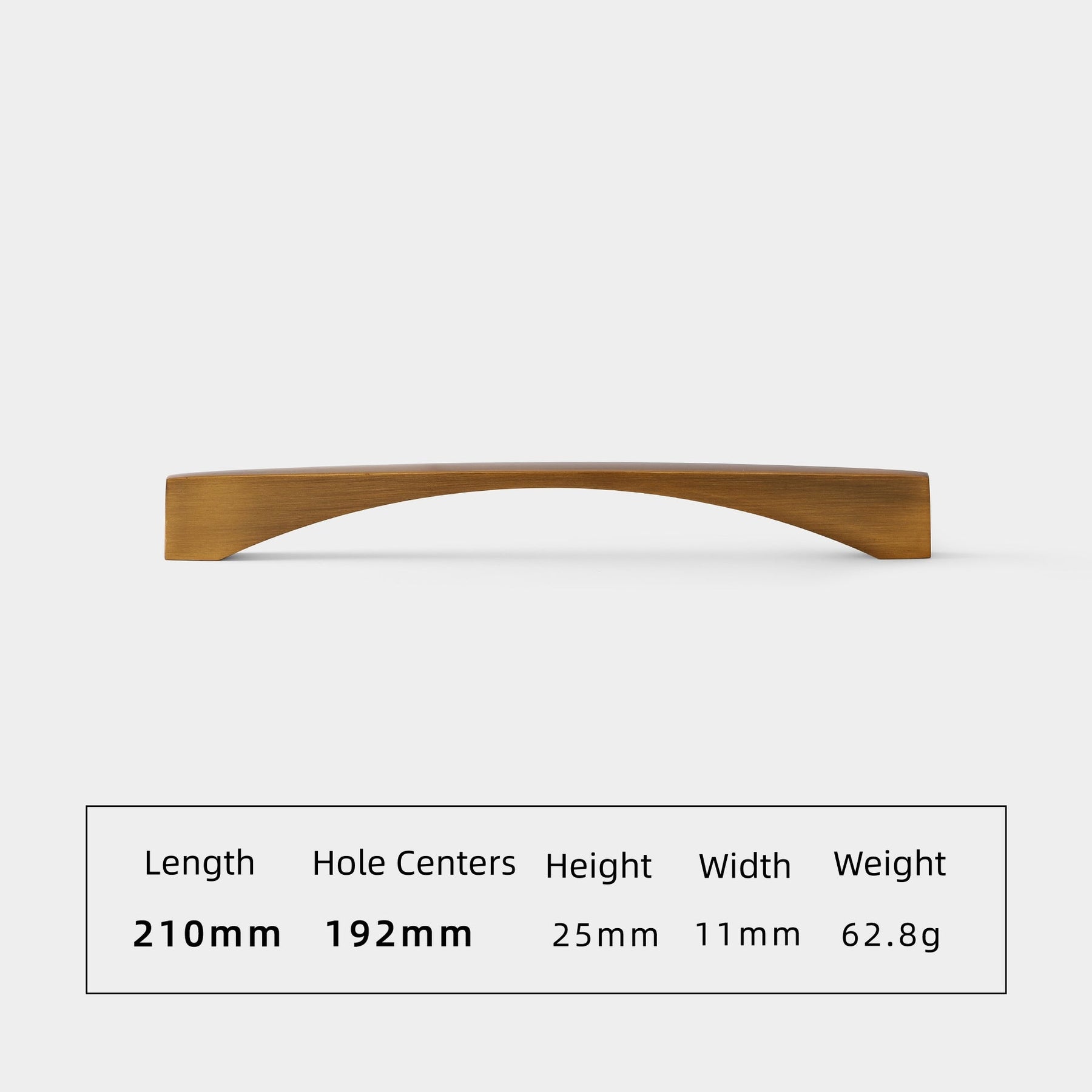 Aluminum Alloy Brushed Brass Bow Pull Cabinet Handles for Kitchens by LookiDecor