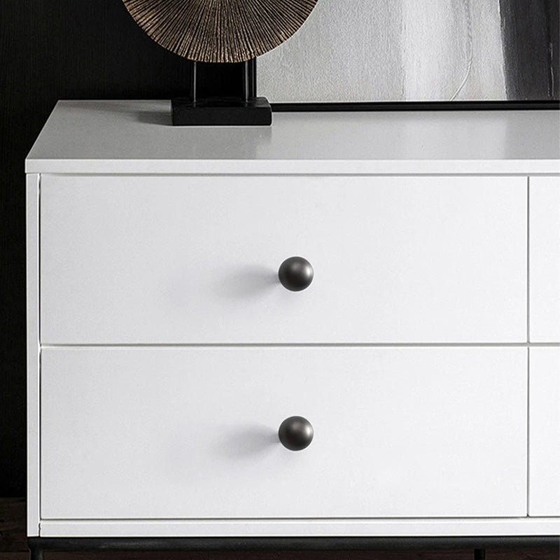 Modern Pearl Gray Cabinet Handles Furniture Door Pulls by LookiDecor