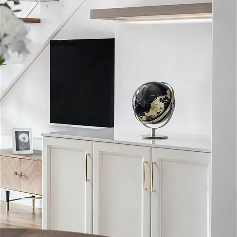 Brushed Gold Zinc Alloy Cabinet Handles for Furniture by LookiDecor