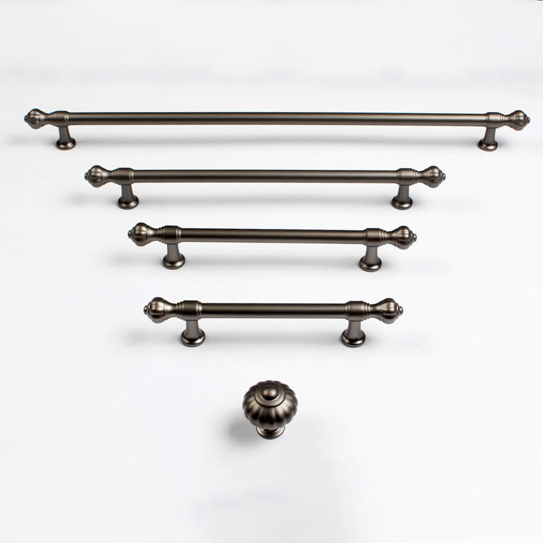 Black Pumpkin Head Fashion Cabinet Closets Door Handle for Bedroom by LookiDecor