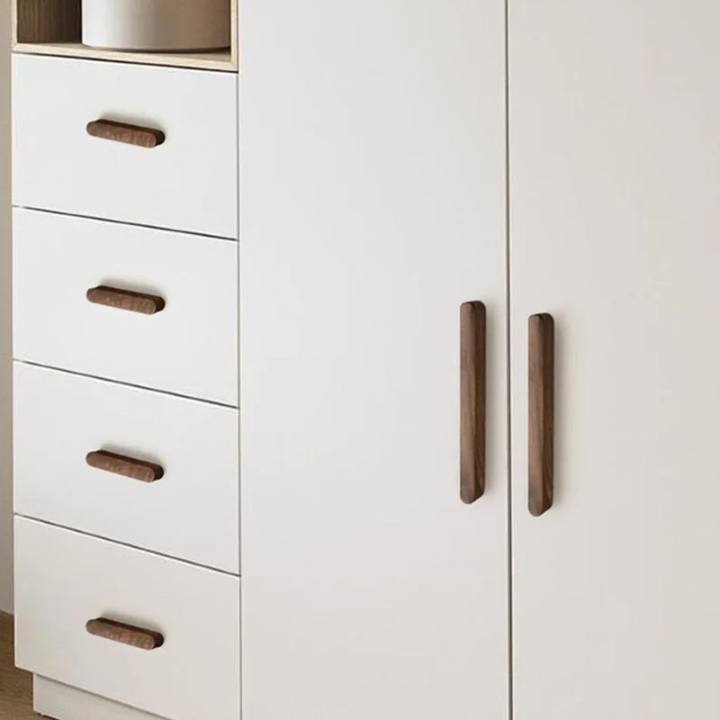 Walnut Cabinet Handles Drawer Cabinets Door Pulls by LookiDecor
