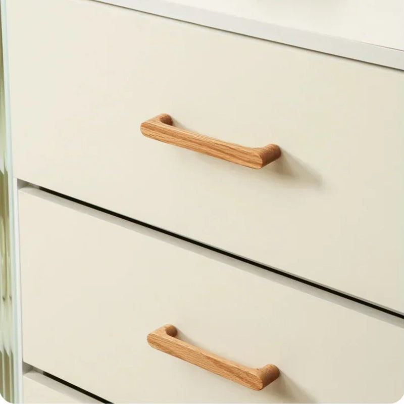 Beech Wood Cabinet Handles Closets Dresser Drawer Pulls by LookiDecor