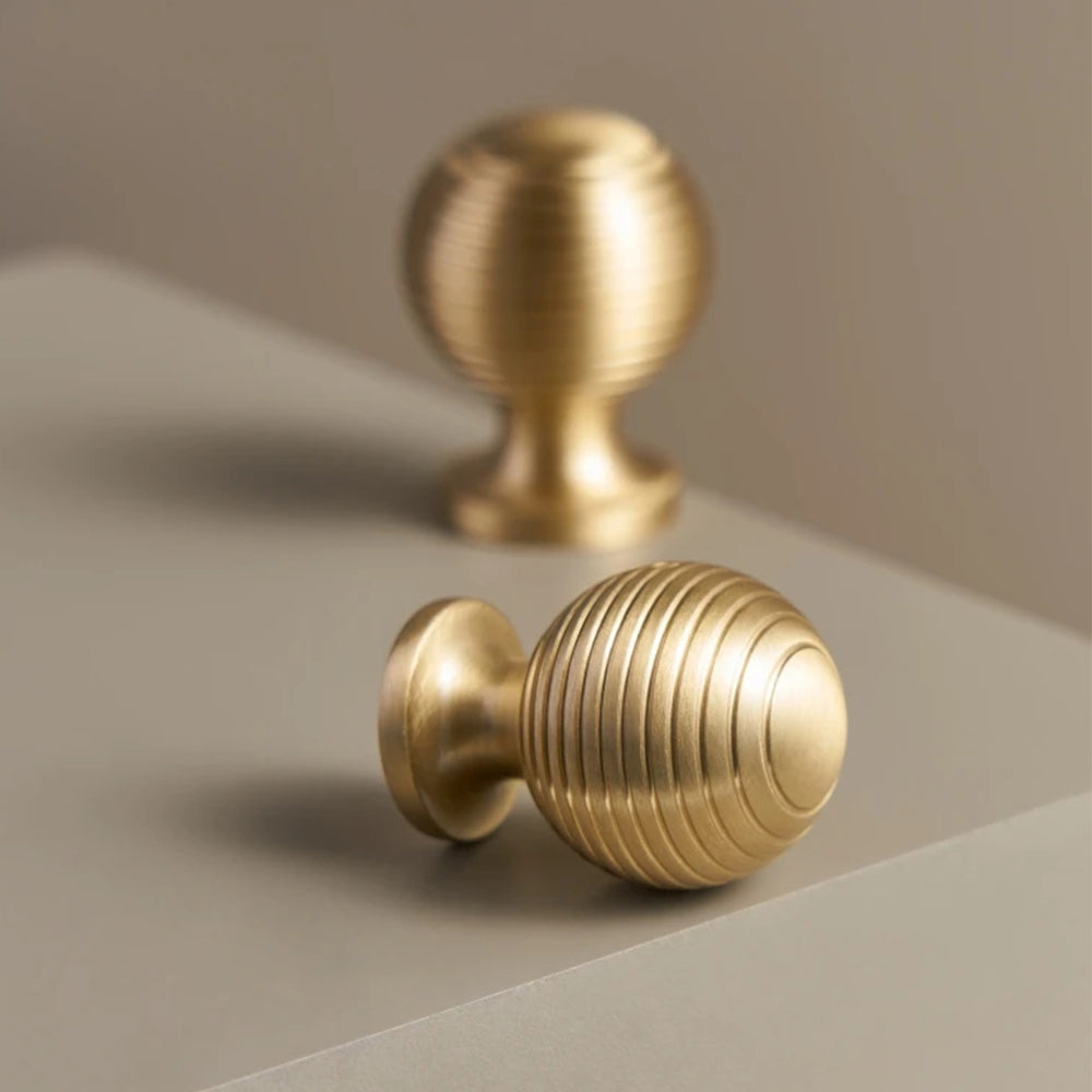 Solid Brass Gold T-BAR Closets Pull Cabinet Furniture Handles by LookiDecor
