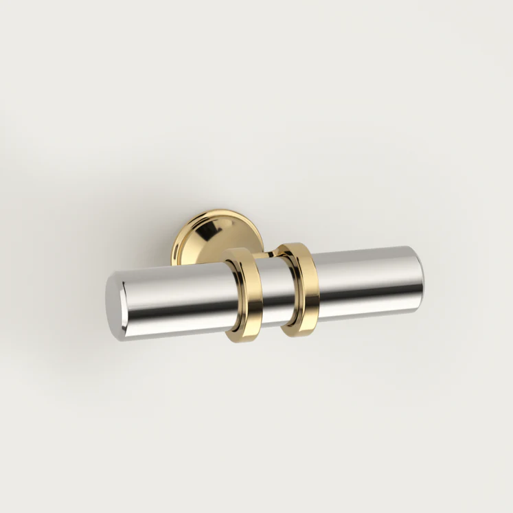 Silver Gold Zinc Alloy Cabinet Drawer Bar Pull Handle by LookiDecor
