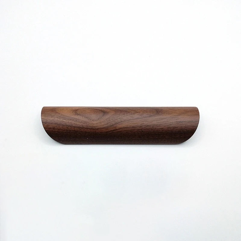 Walnut Wood Handles for Cabinet and Drawers by LookiDecor