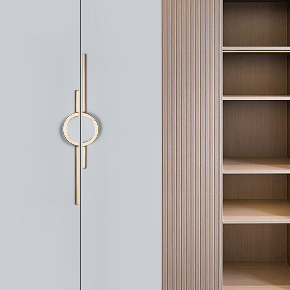 Modern Semi-Circle Zinc Alloy Cabinet Pulls