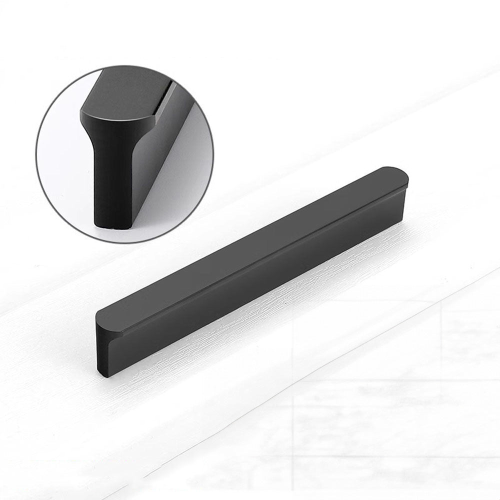 Modern Black Aluminum Alloy Colorful Cabinet Handles and Drawer Pulls by LookiDecor