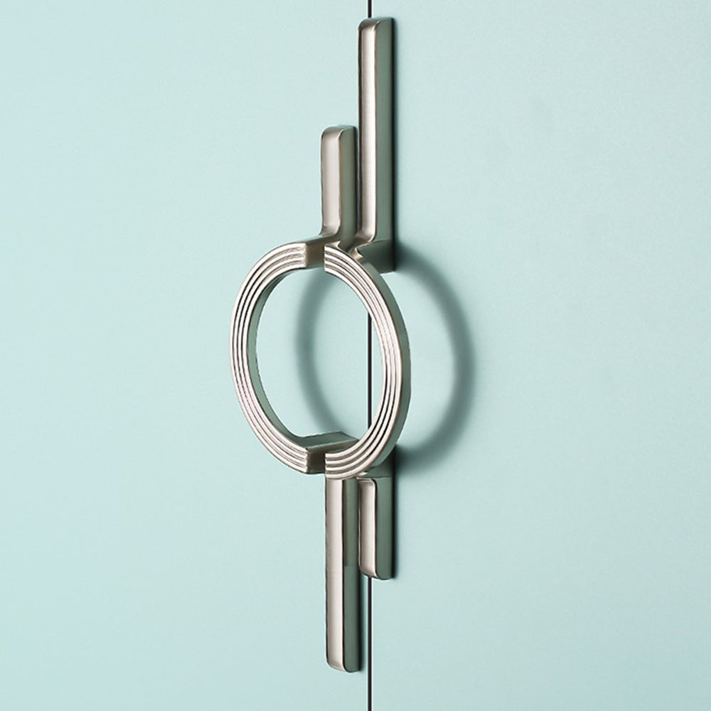 Modern Semi-Circle Zinc Alloy Cabinet Pulls