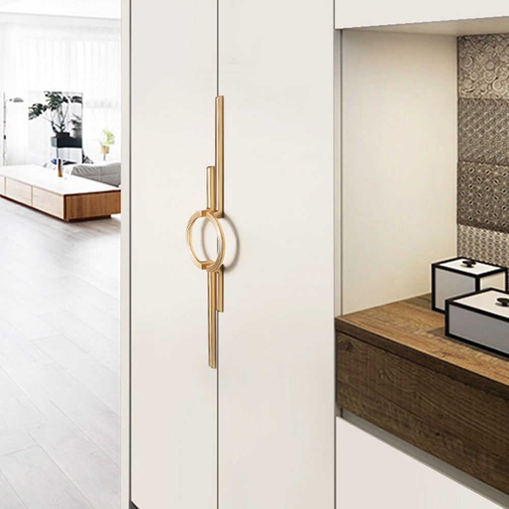 Modern Semi-Circle Zinc Alloy Cabinet Pulls