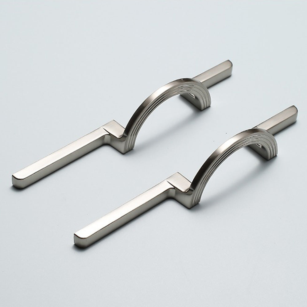 Modern Semi-Circle Zinc Alloy Cabinet Pulls