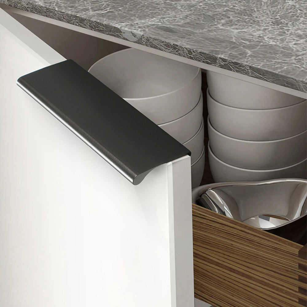 Colorful Invisible Edge Pull Handles Aluminum Drawer Closets Pulls by LookiDecor