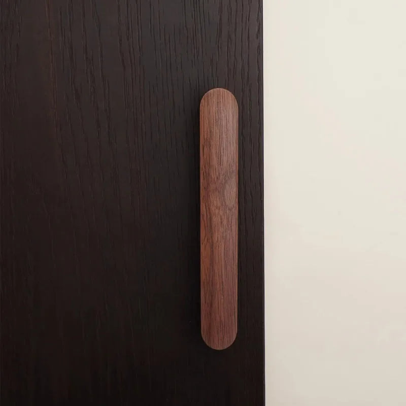 Walnut Cabinet Handles Drawer Cabinets Door Pulls by LookiDecor