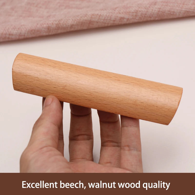 Beech Wooden Handles for Cabinet and Drawers by LookiDecor