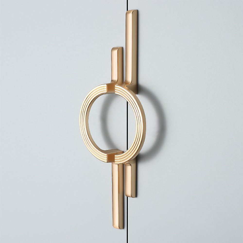 Modern Semi-Circle Zinc Alloy Cabinet Pulls