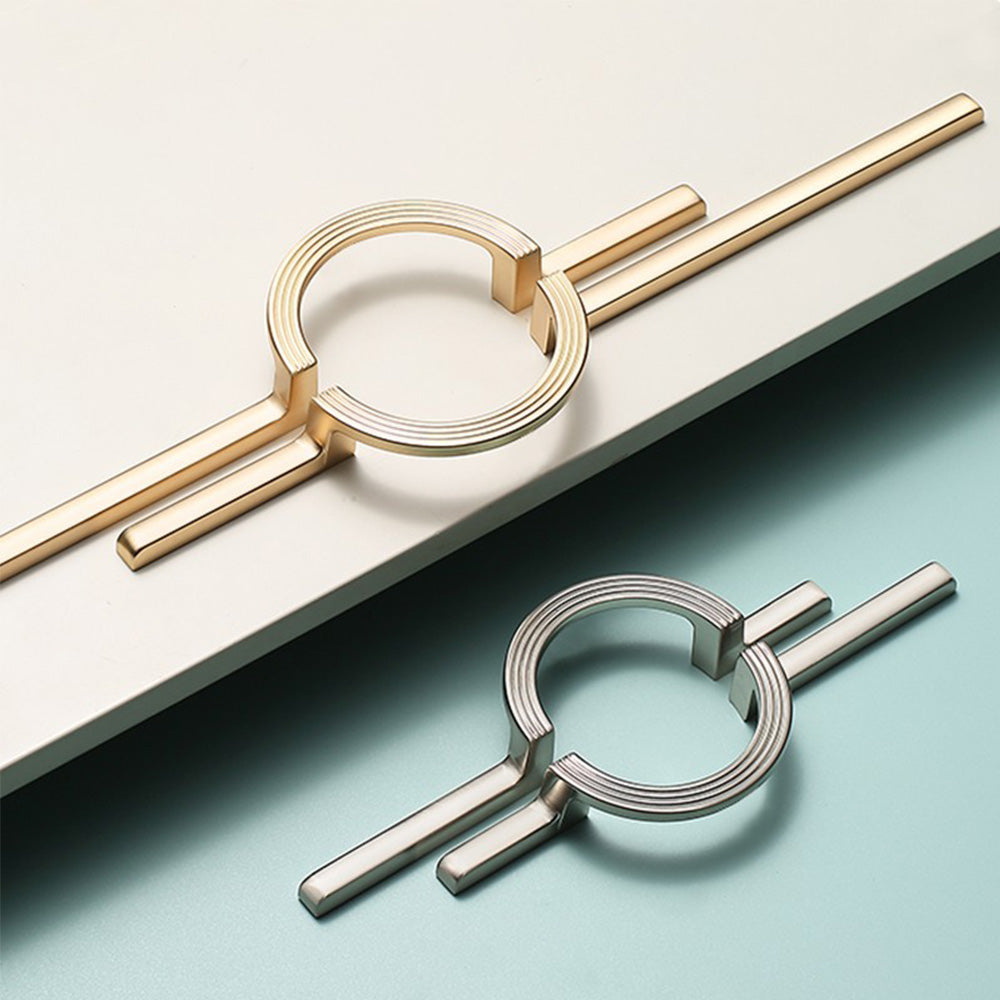 Modern Semi-Circle Zinc Alloy Cabinet Pulls