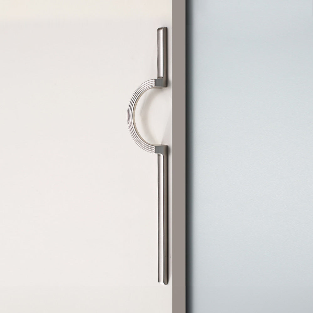 Modern Semi-Circle Zinc Alloy Cabinet Pulls