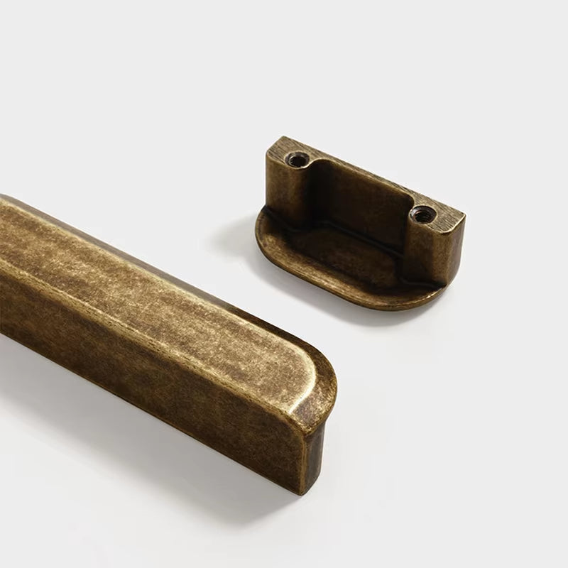 Antique Bronze Cabinet Handles Zinc Alloy Drawer Pulls by LookiDecor