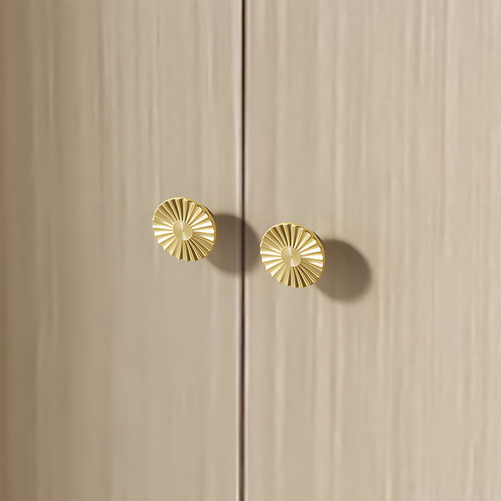Sunburst Semi Circle Cabinet Handles by LookiDecor