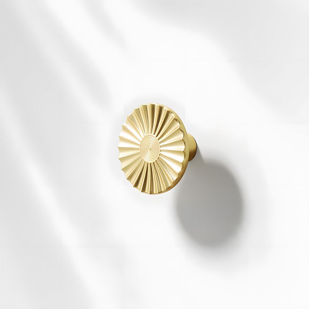 Sunburst Semi Circle Cabinet Handles by LookiDecor