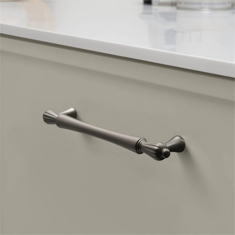Grey Bar Cabinet Handles and Drawer Pulls Handles by LookiDecor