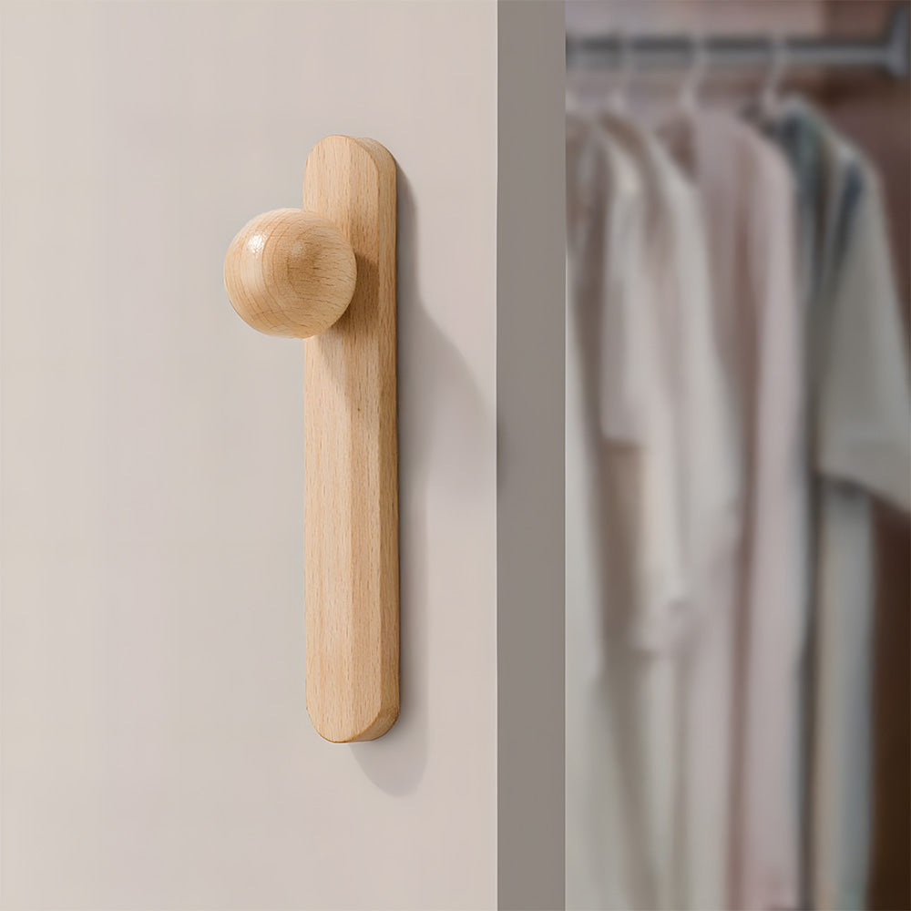 Modern Natural Wood Cabinet Handles by LookiDecor