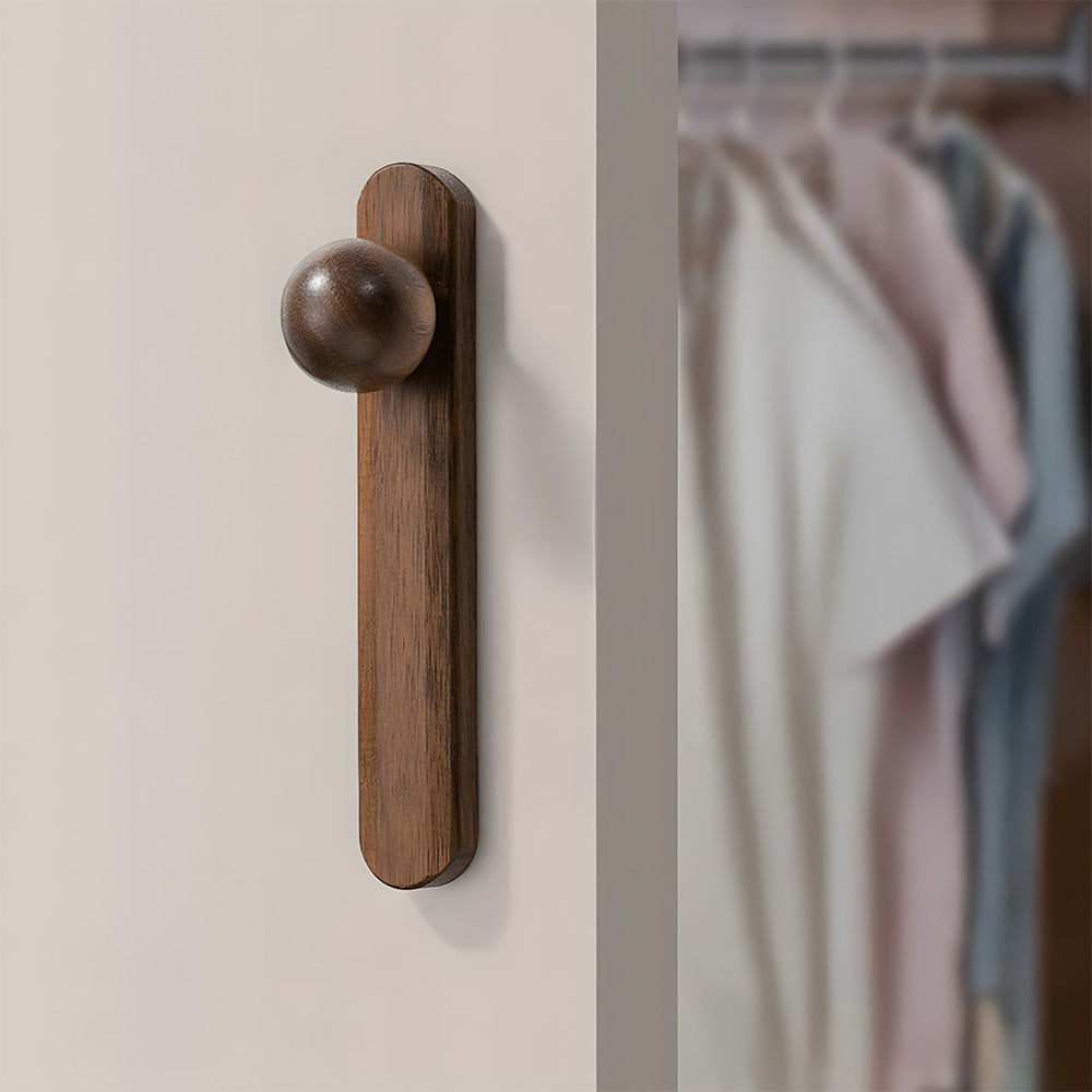 Modern Natural Wood Cabinet Handles by LookiDecor