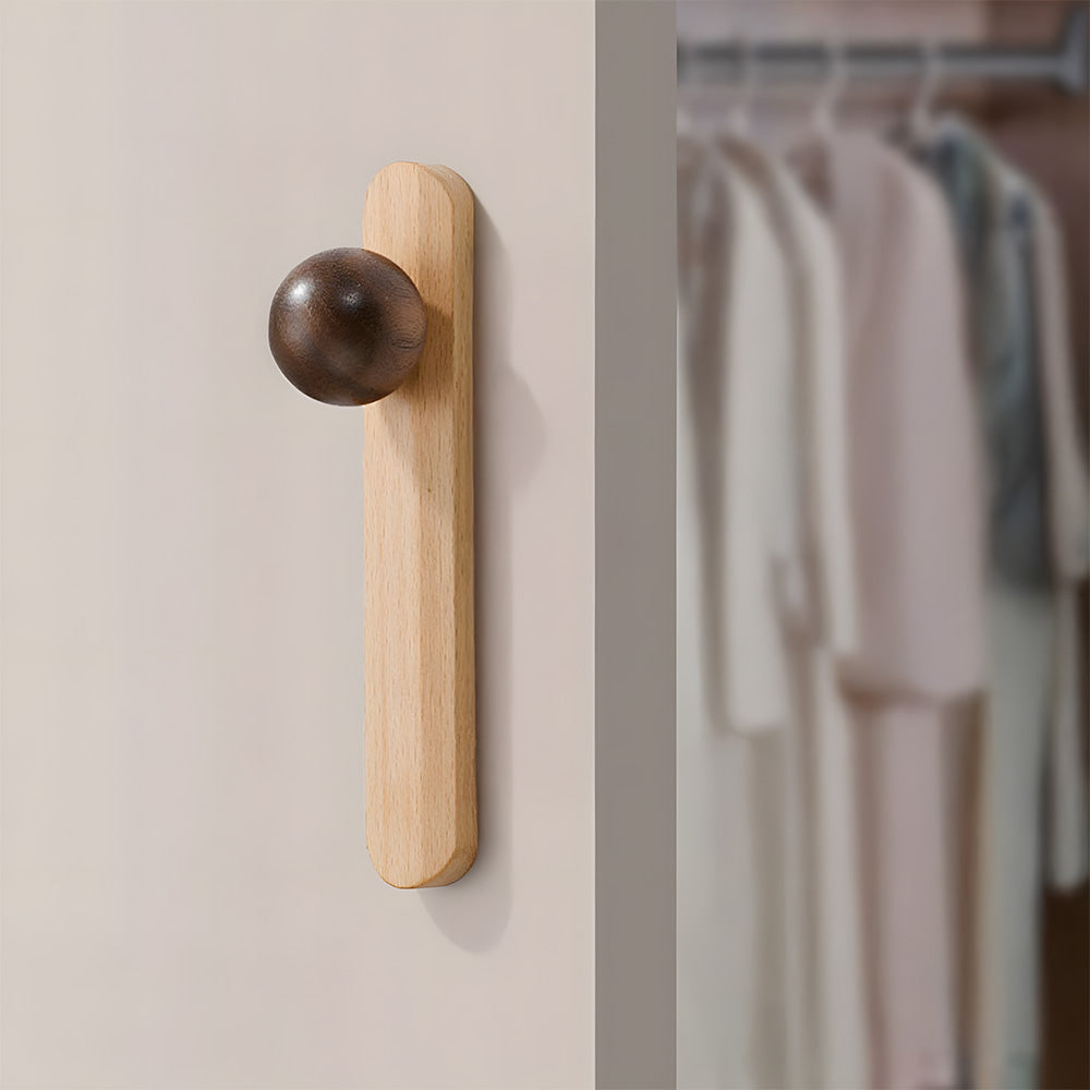 Modern Natural Wood Cabinet Handles by LookiDecor