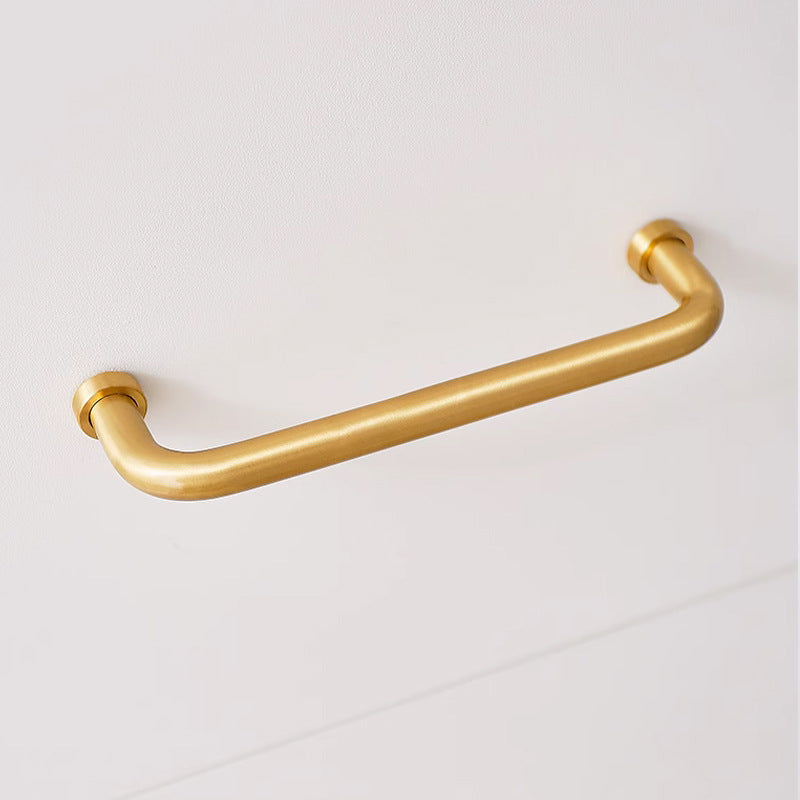 Brass Gold Cabinet Handles Kitchen Cabinet Pulls by LookiDecor