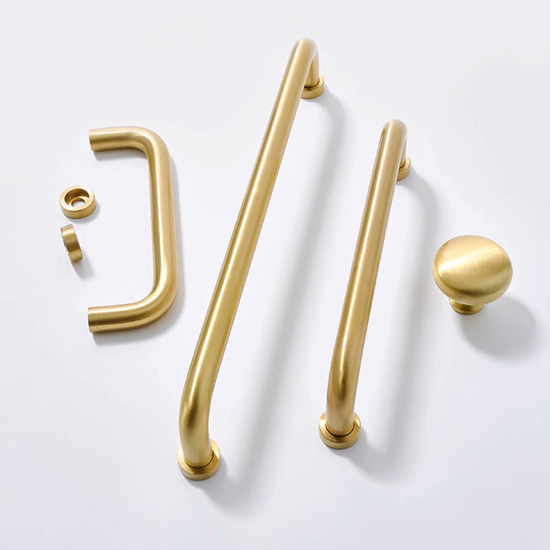 Brass Gold Cabinet Handles Kitchen Cabinet Pulls by LookiDecor
