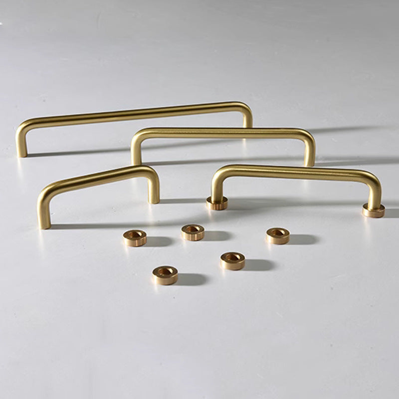 Brass Gold Cabinet Handles Kitchen Cabinet Pulls by LookiDecor