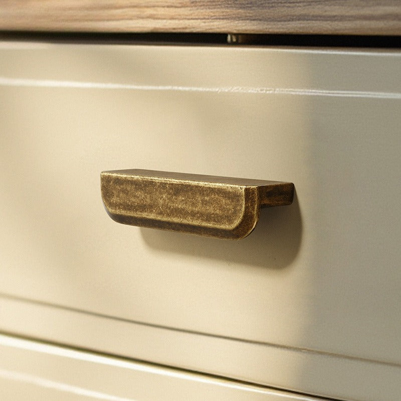Antique Bronze Cabinet Handles Zinc Alloy Drawer Pulls by LookiDecor
