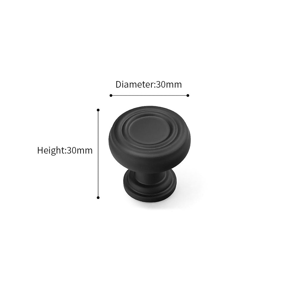 Minimalist Black Bow Kitchen Cabinet Handles Pulls by LookiDecor