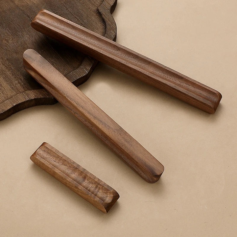 Walnut Cabinet Handles Drawer Cabinets Door Pulls by LookiDecor