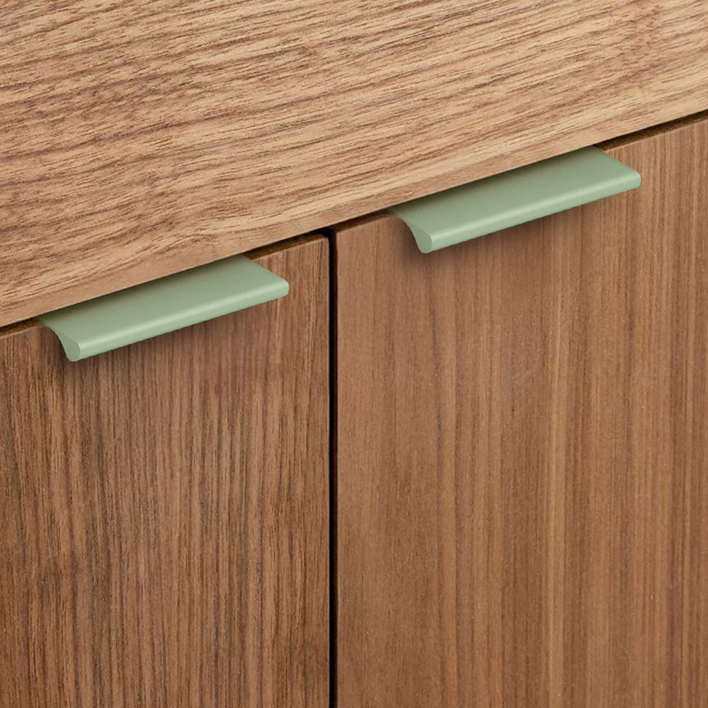 Colorful Invisible Edge Pull Handles Aluminum Drawer Closets Pulls by LookiDecor