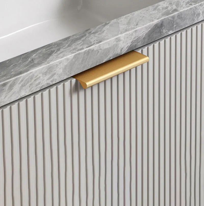Colorful Invisible Edge Pull Handles Aluminum Drawer Closets Pulls by LookiDecor